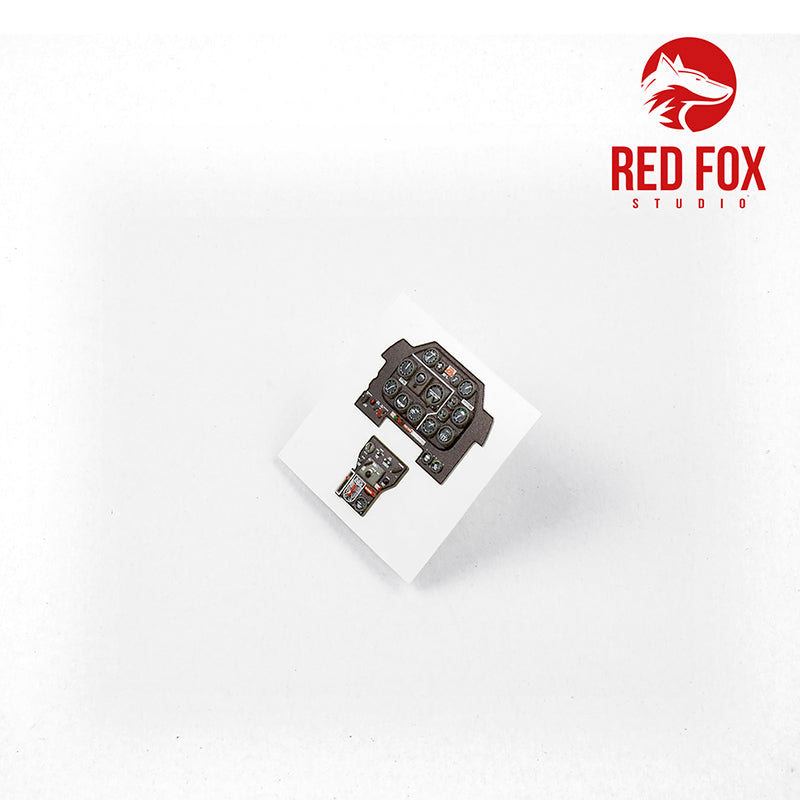Red Fox RFS-32005 1:32 P-51D-5NA Mustang 3D Instrument Panel