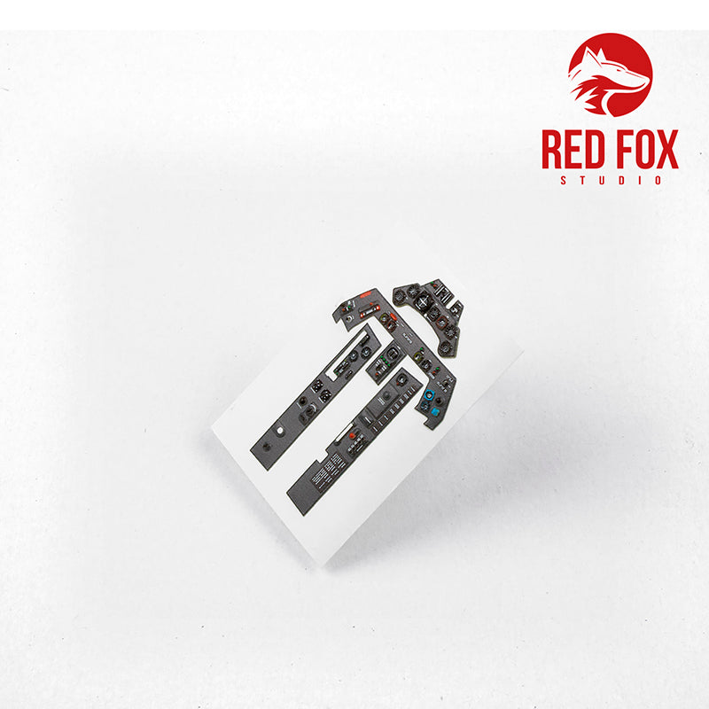 Red Fox RFS-32006 1:32 Fw-190A-8/R11 3D Acrylic Instrument Panel