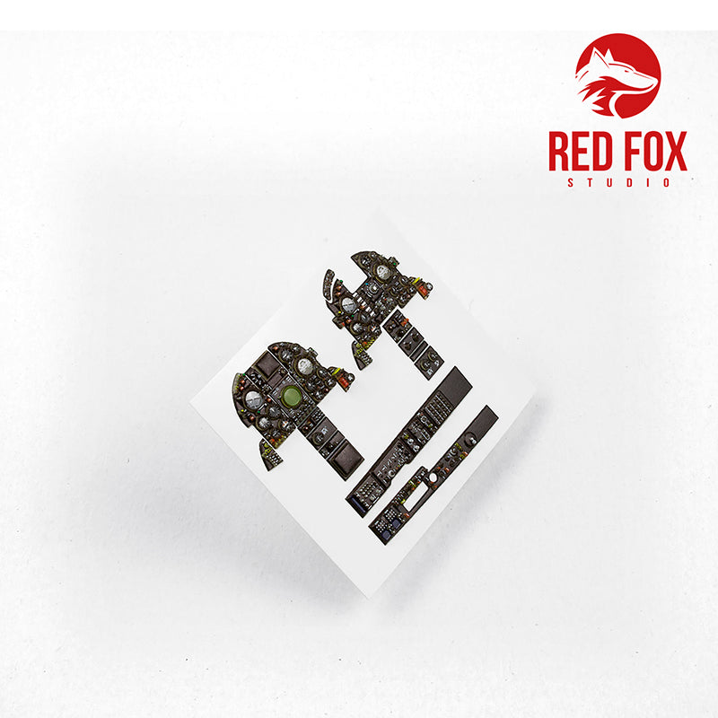 Red Fox RFS-32011 1:32 Mirage IIIE/RD/O 3D Acrylic Instrument Panel