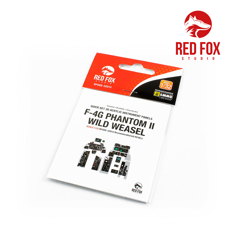 Red Fox RFS-32013 1:32 F-4G Wild Weasel 3D Instrument Panel