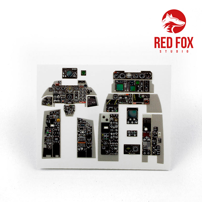 Red Fox RFS-32013 1:32 F-4G Wild Weasel 3D Instrument Panel