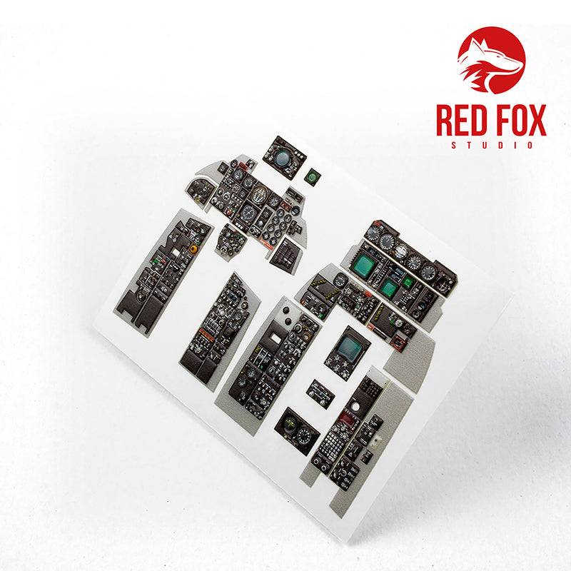 Red Fox RFS-32013 1:32 F-4G Wild Weasel 3D Instrument Panel