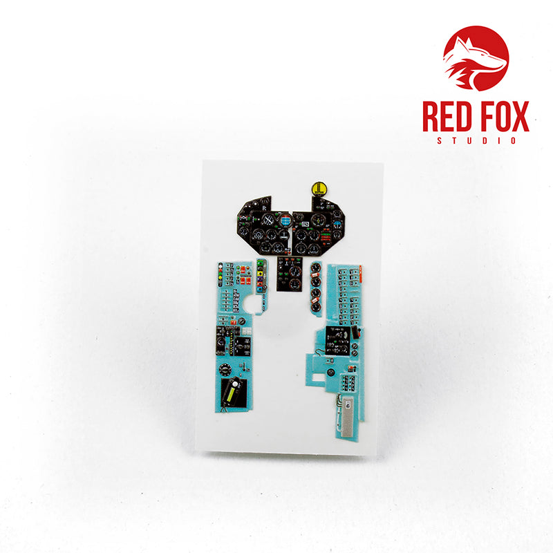 Red Fox RFS-32015 1:32 MiG-19PM Farmer E 3D Instrument Panel