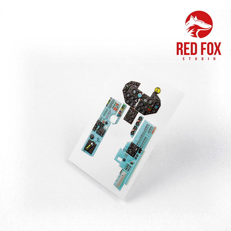 Red Fox RFS-32015 1:32 MiG-19PM Farmer E 3D Instrument Panel