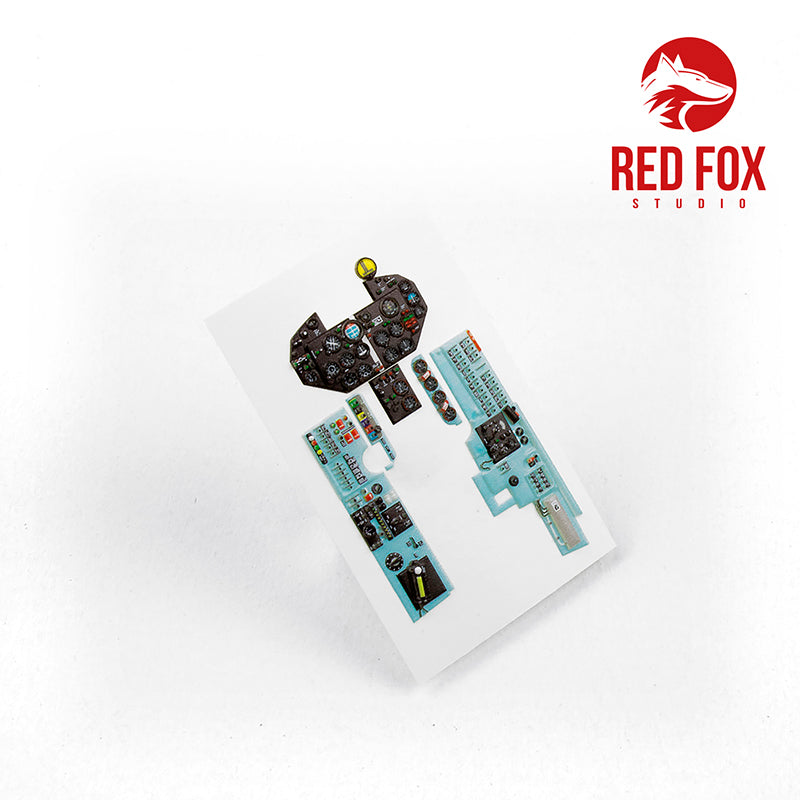 Red Fox RFS-32015 1:32 MiG-19PM Farmer E 3D Instrument Panel