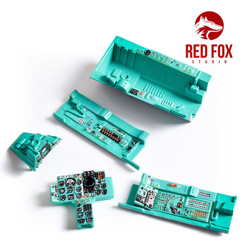 Red Fox RFS-32016 1:32 MiG-21MF Fishbed-J 3D Instrument Panel