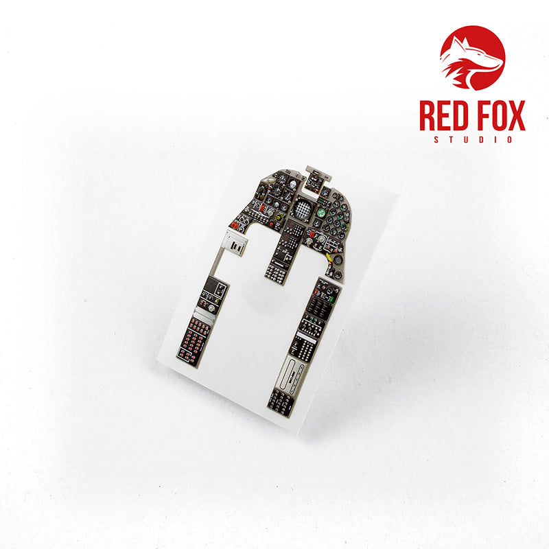 Red Fox RFS-32017 1:32 F-5E Tiger II 3D Acrylic Instrument Panel