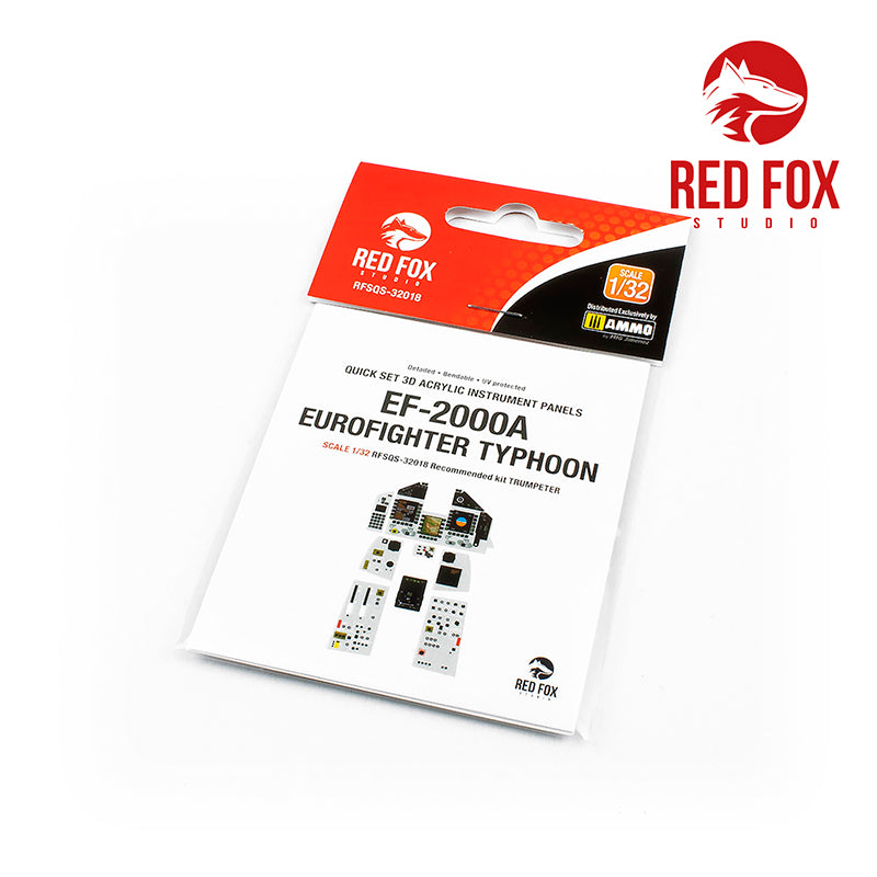 Red Fox RFS-32018 1:32 Eurofighter Typhoon 3D Instrument Panel