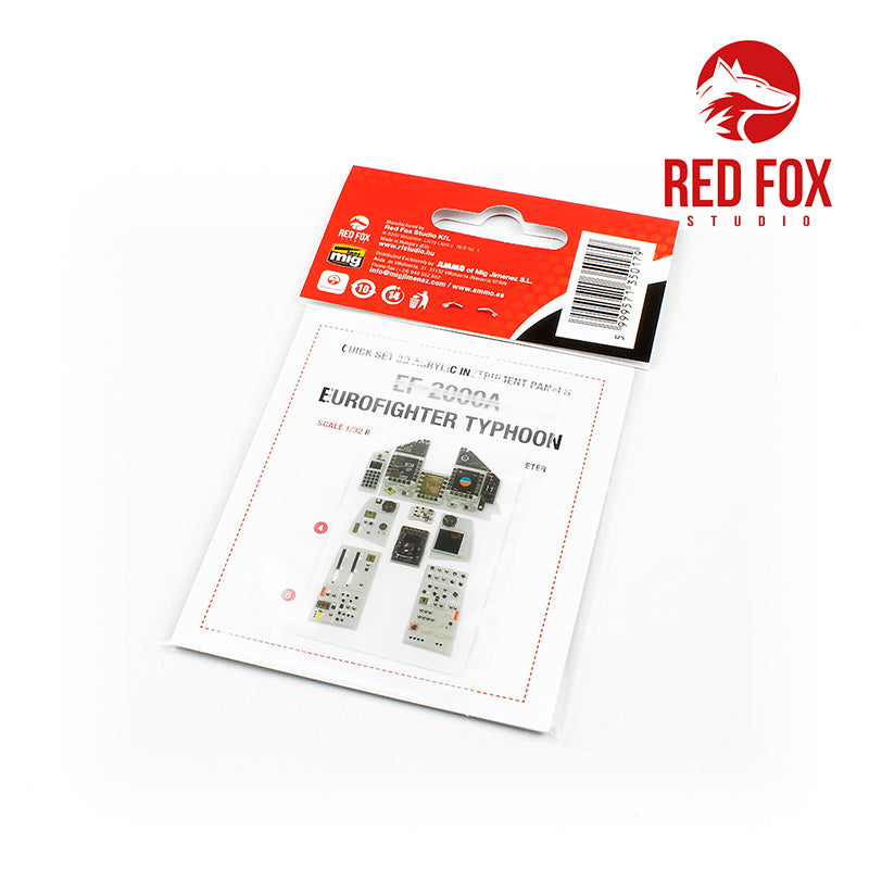 Red Fox RFS-32018 1:32 Eurofighter Typhoon 3D Instrument Panel