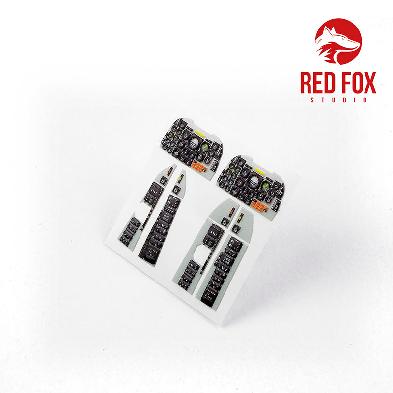 Red Fox RFS-32019 1:32 T-2C Buckeye 3D Acrylic Instrument Panel