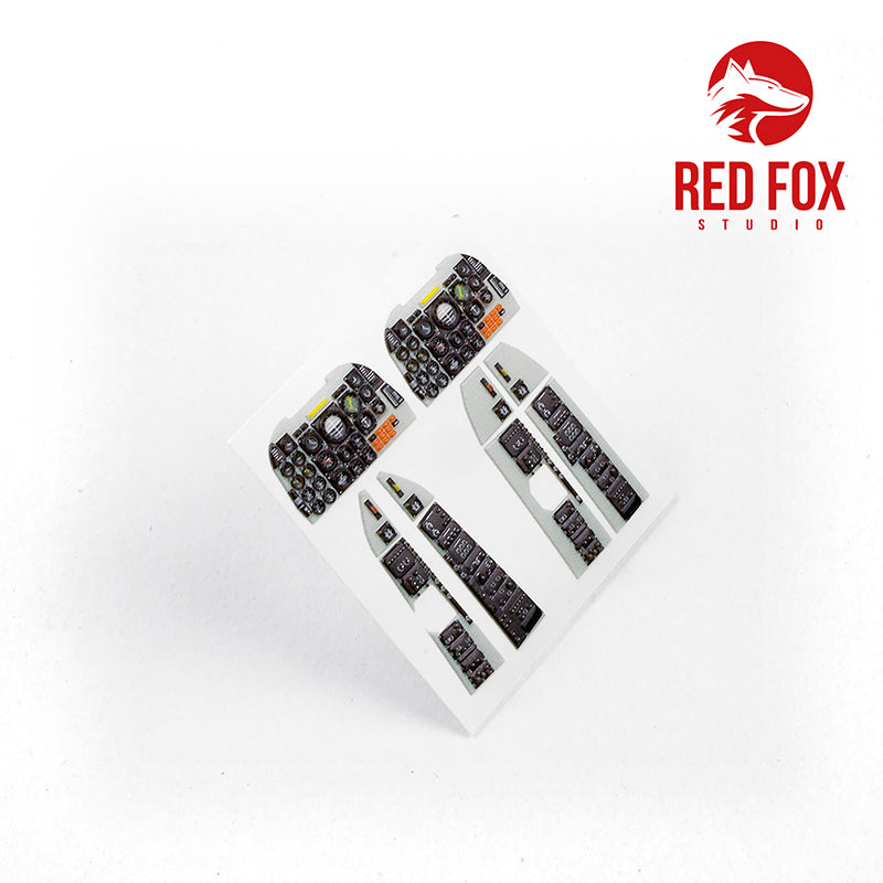Red Fox RFS-32019 1:32 T-2C Buckeye 3D Acrylic Instrument Panel