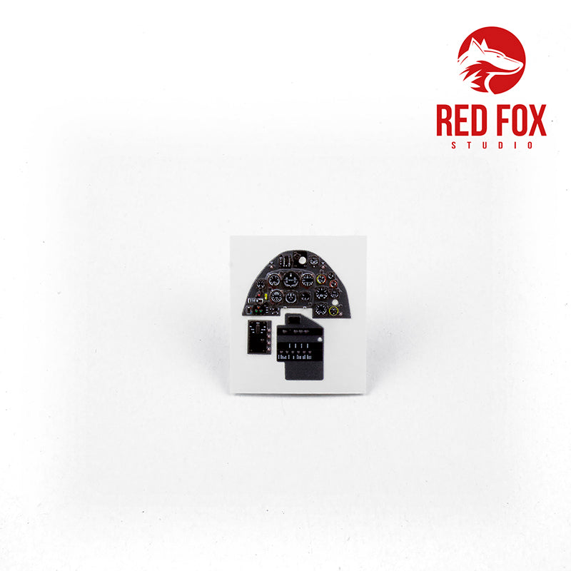 Red Fox RFS-32021 1:32 Bf-109K-4 3D Acrylic Instrument Panel