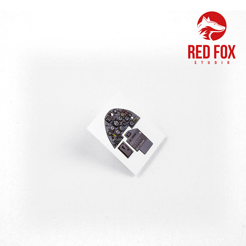 Red Fox RFS-32021 1:32 Bf-109K-4 3D Acrylic Instrument Panel
