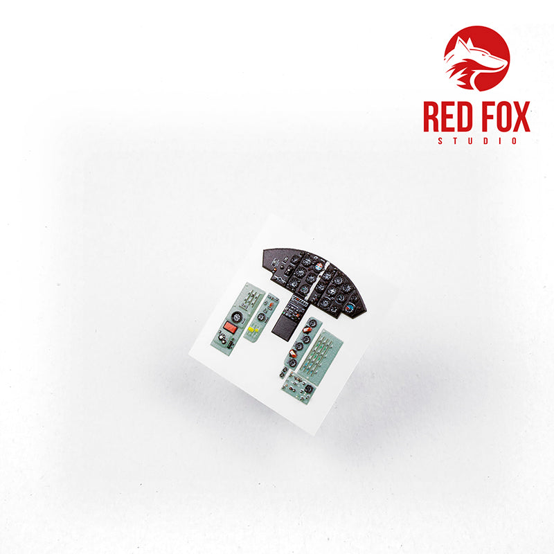 Red Fox RFS-32023 1:32 MiG-15 bis Fagot B 3D Instrument Panel