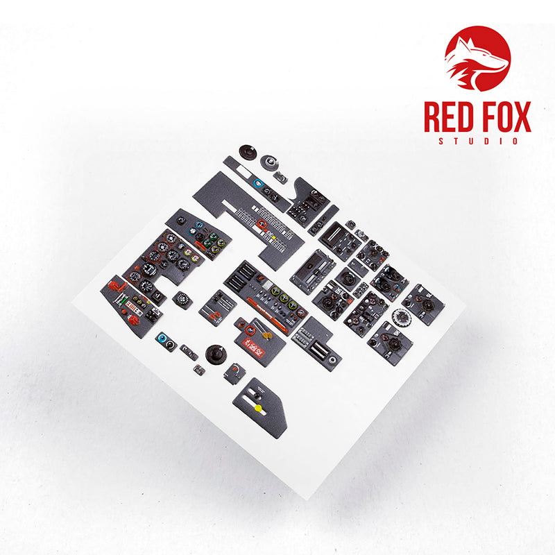 Red Fox RFS-32028 1:32 He-219A-0/A2 3D Acrylic Instrument Panel