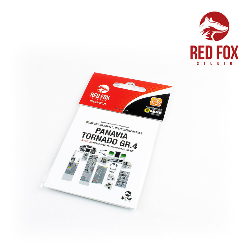 Red Fox RFS-32031 1:32 Tornado Gr.4 3D Acrylic Instrument Panel