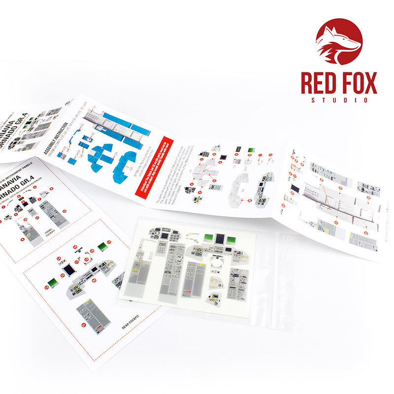 Red Fox RFS-32031 1:32 Tornado Gr.4 3D Acrylic Instrument Panel
