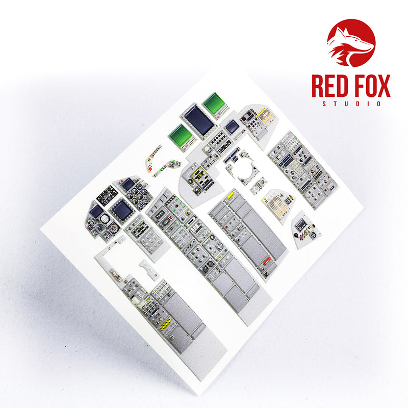 Red Fox RFS-32031 1:32 Tornado Gr.4 3D Acrylic Instrument Panel