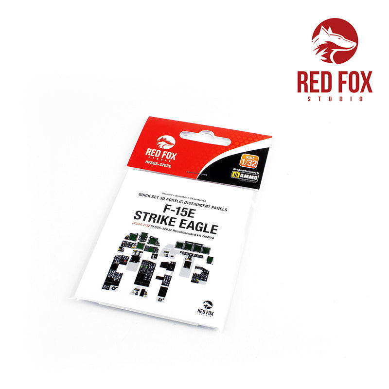 Red Fox RFS-32032 1:32 F-15E Strike Eagle 3D Instrument Panel