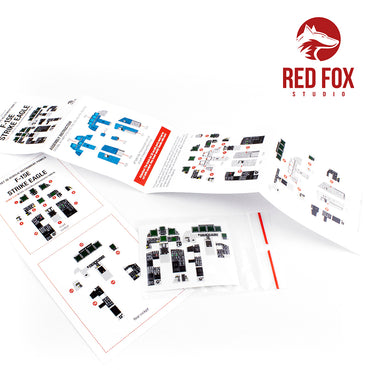 Red Fox RFS-32032 1:32 F-15E Strike Eagle 3D Instrument Panel