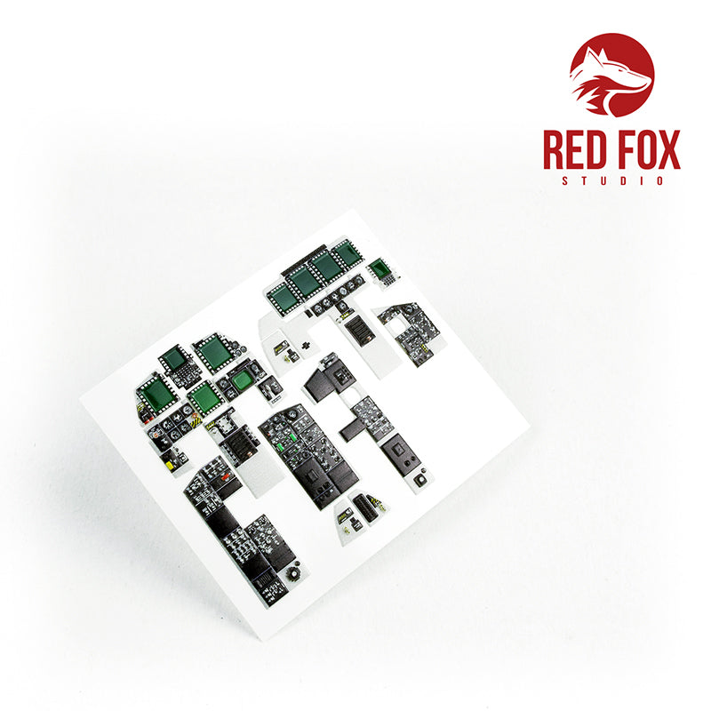 Red Fox RFS-32032 1:32 F-15E Strike Eagle 3D Instrument Panel