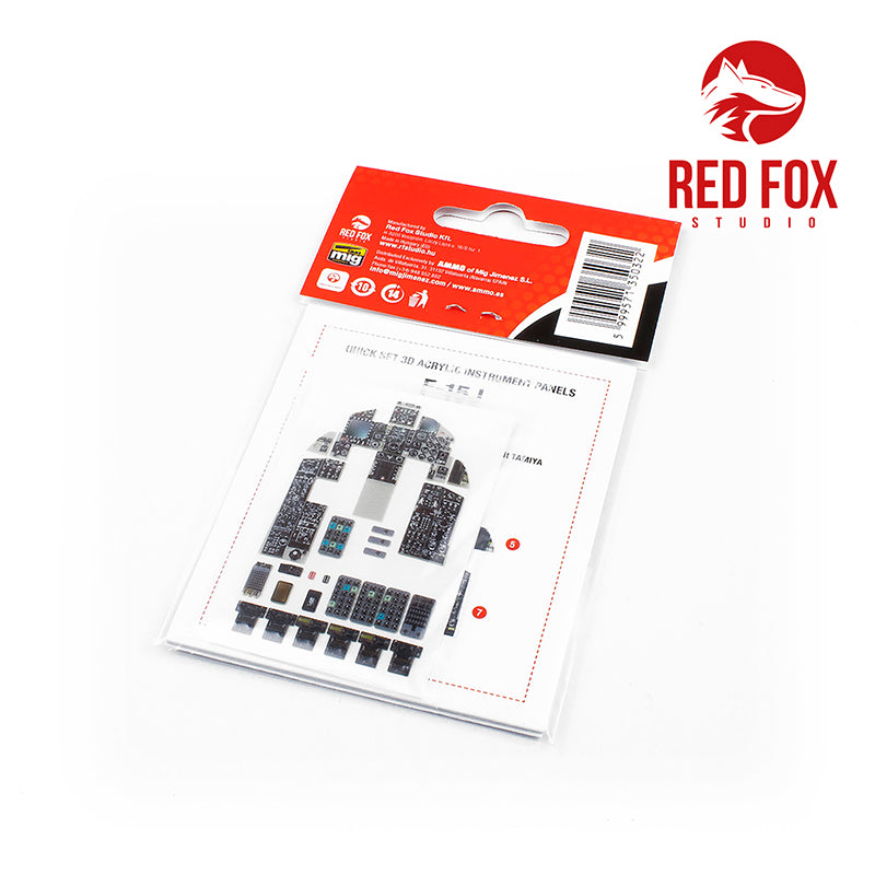 Red Fox RFS-32033 1:32 F-15J Eagle 3D Acrylic Instrument Panel