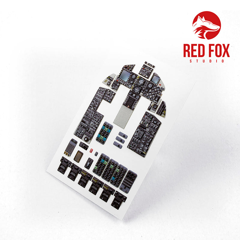 Red Fox RFS-32033 1:32 F-15J Eagle 3D Acrylic Instrument Panel