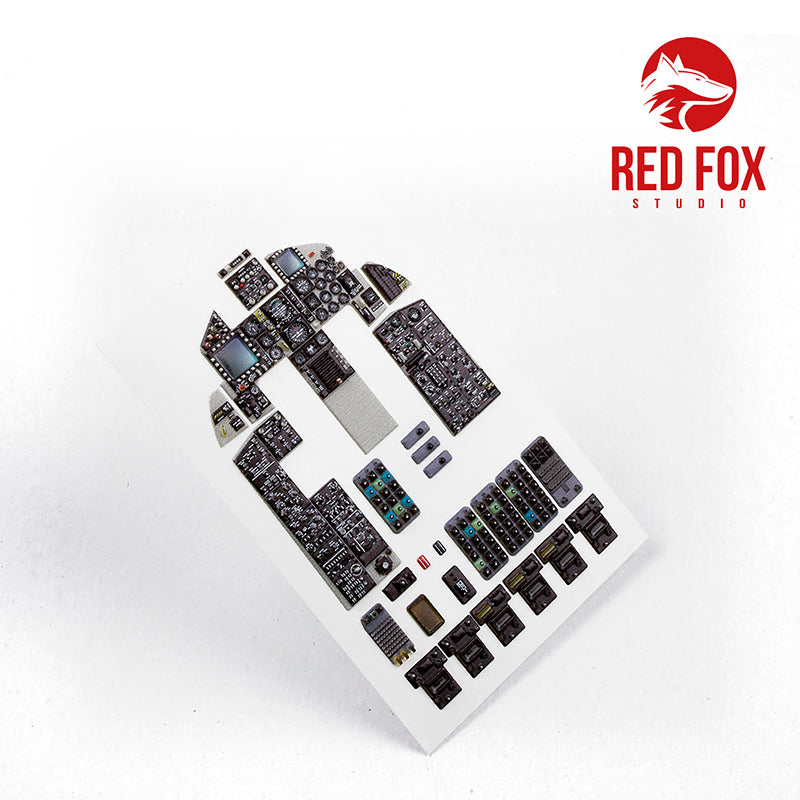 Red Fox RFS-32033 1:32 F-15J Eagle 3D Acrylic Instrument Panel