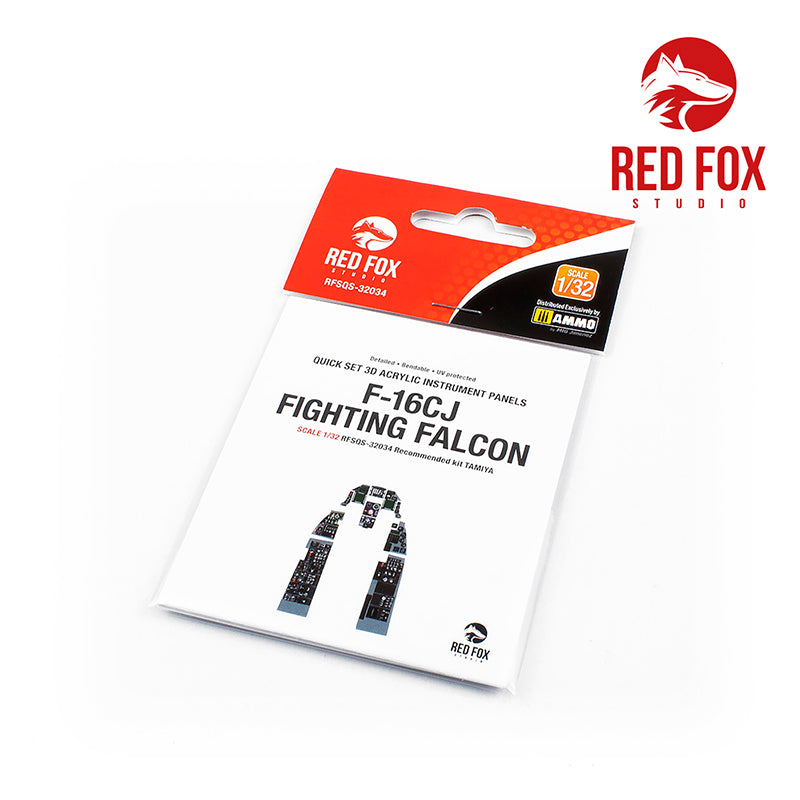 Red Fox RFS-32034 1:32 F-16CJ Fighting Falcon 3D Instrument Panel