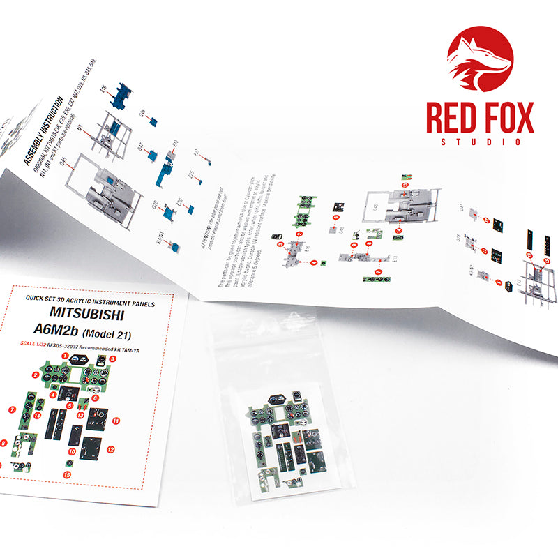 Red Fox Studio RFS-32037 1:32 Mitsubishi A6M2b Zero Fighter