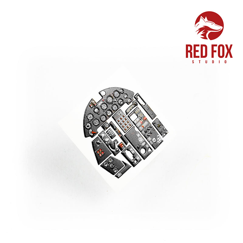 Red Fox RFS-32038 1:32 F4U-1A Corsair 3D Acrylic Instrument Panel