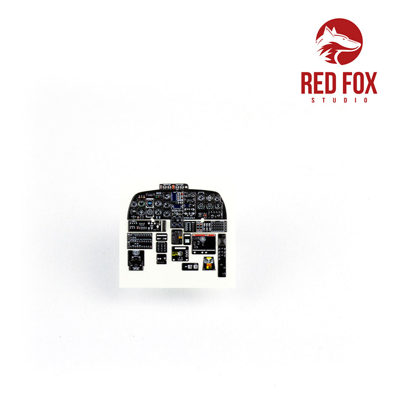 Red Fox RFS-32042 1:32 O-2A Skymaster 3D Acrylic Instrument Panel