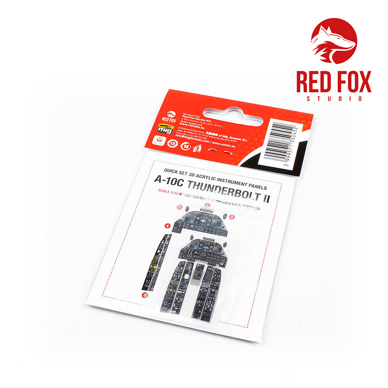 Red Fox RFS-32046 1:32 A-10C Thunderbolt II 3D Instrument Panel
