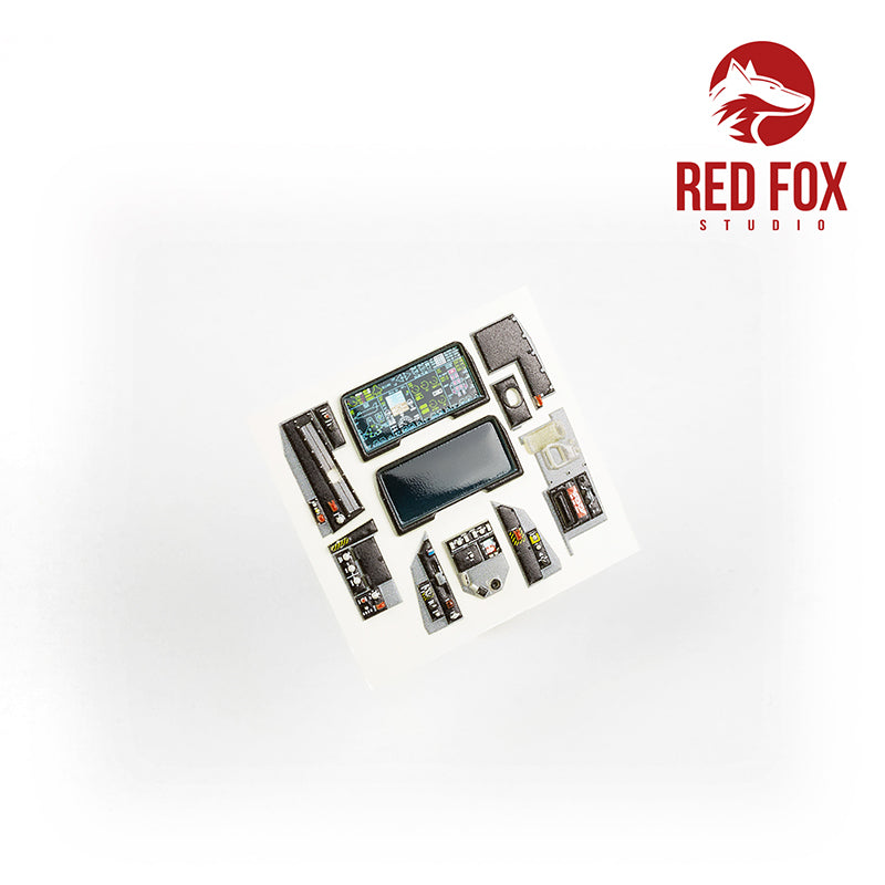 Red Fox RFS-32047 1:32 F-35A Lightning II 3D Instrument Panel