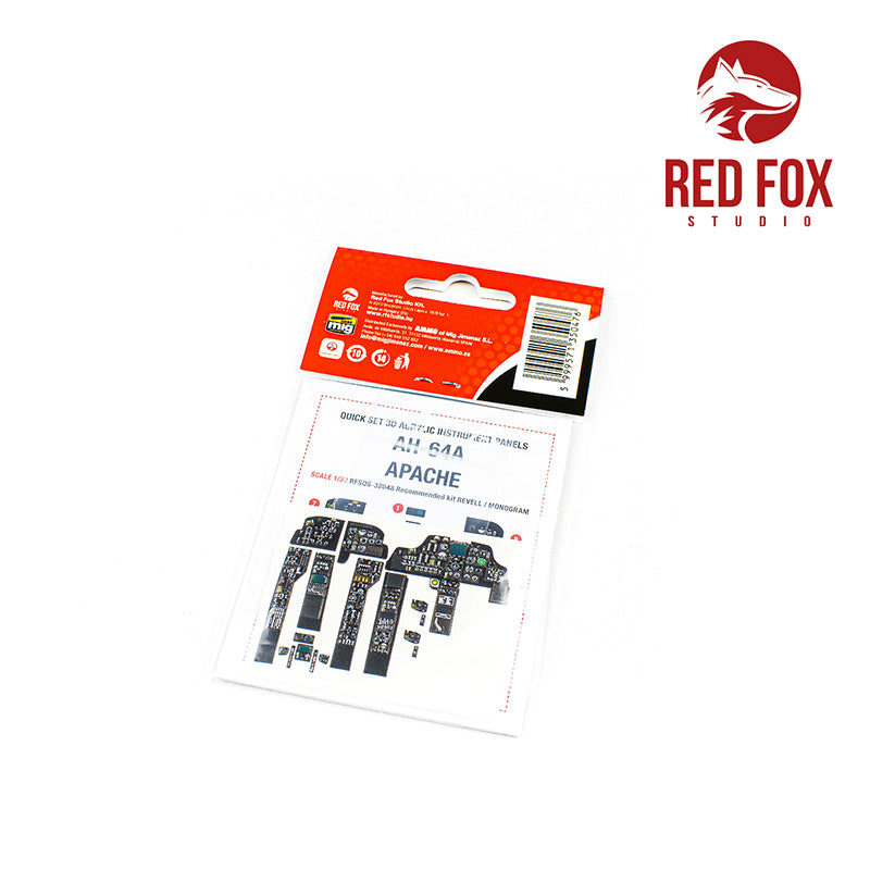 Red Fox Studio RFS-32048 1:32 Bell/Boeing AH-64