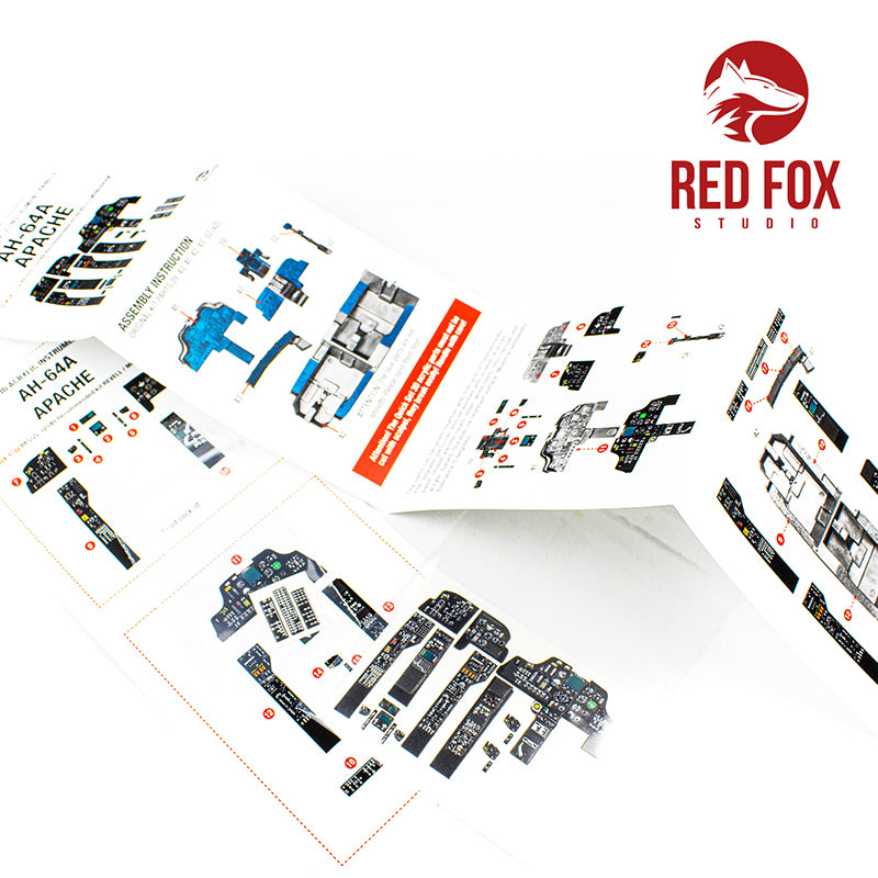Red Fox Studio RFS-32048 1:32 Bell/Boeing AH-64