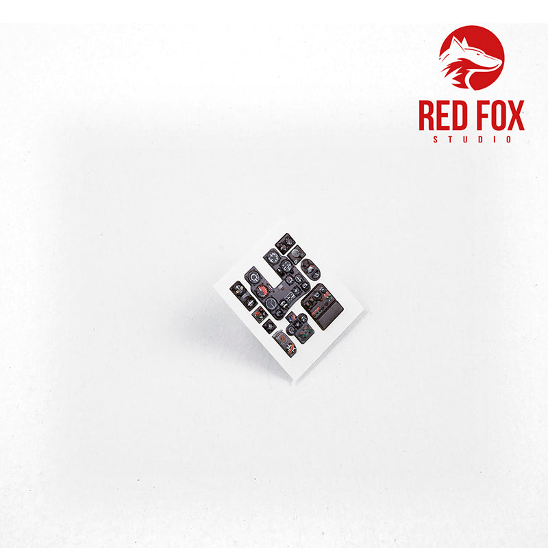 Red Fox RFS-32049 1:32 Nakajima Ki-44-II Tojo 3D Instrument Panel