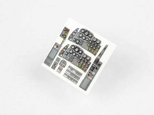 Red Fox RFS-32050 1:32 Me-262A-1/A-2 3D Acrylic Instrument Panel
