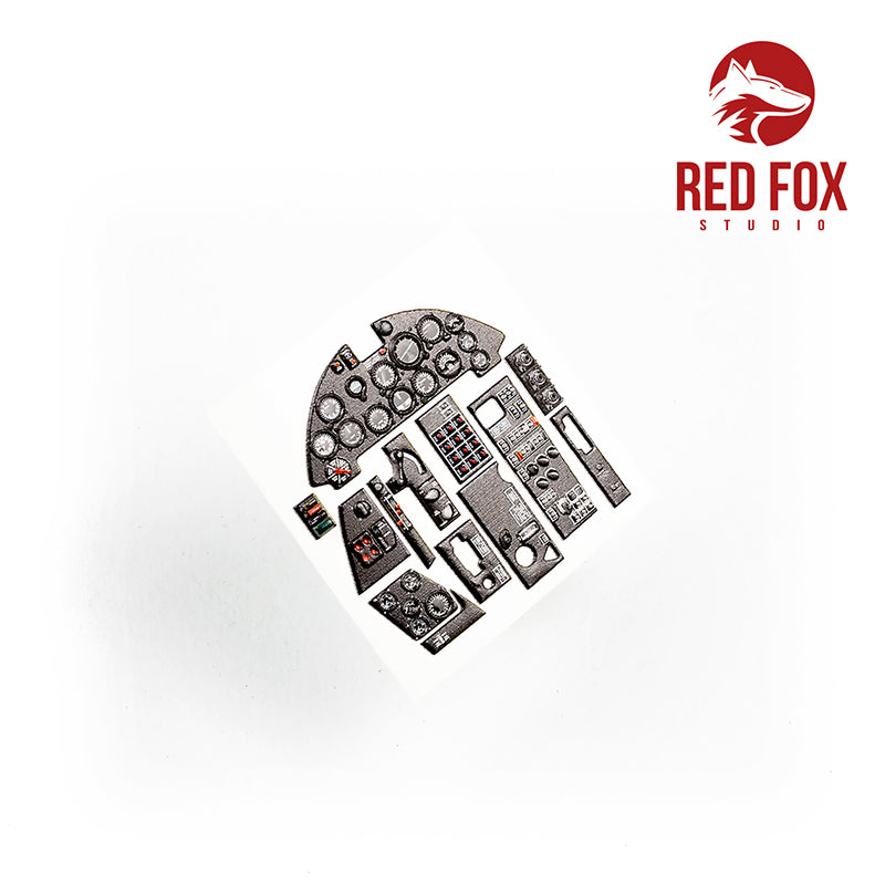 Red Fox RFS-32051 1:32 F4U-1 Corsair 3D Acrylic Instrument Panel