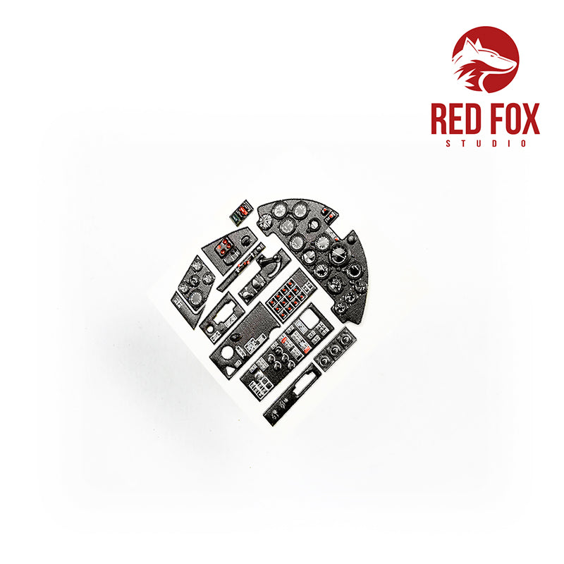 Red Fox RFS-32051 1:32 F4U-1 Corsair 3D Acrylic Instrument Panel