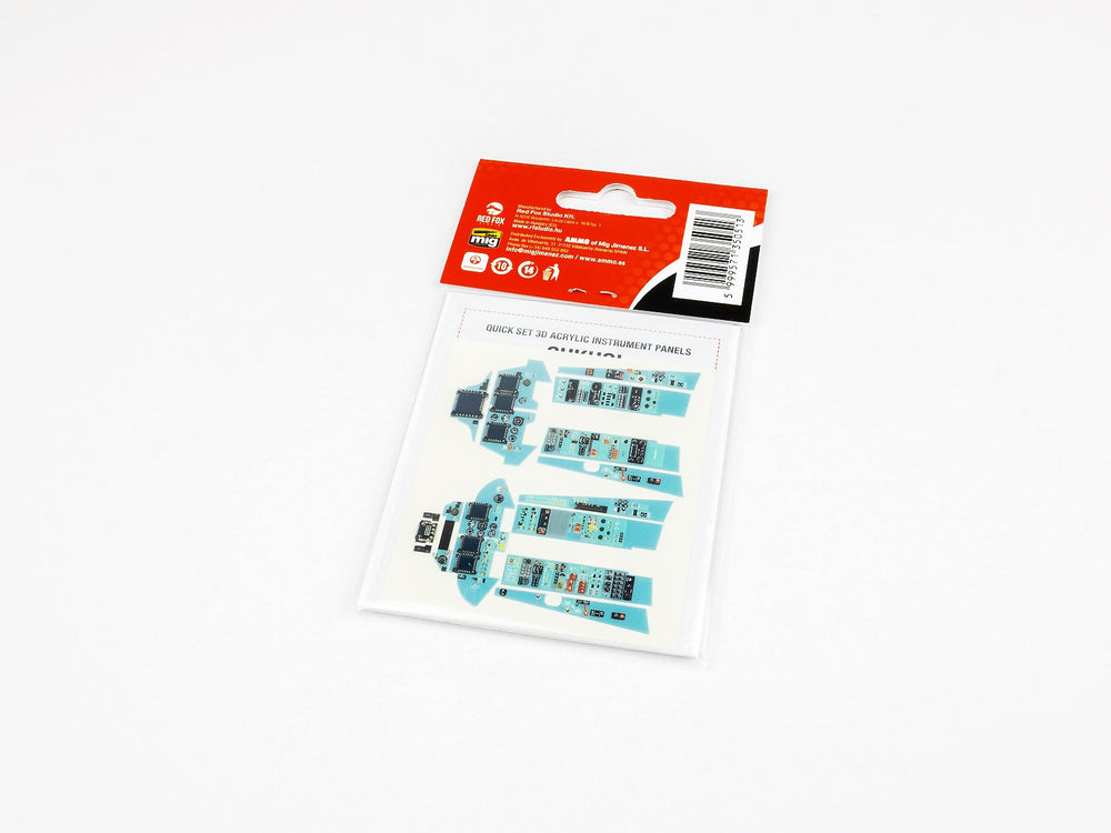 Red Fox Studio RFS-32052 1:32 Sukhoi Su-30 MKI Flanker G 3D Acrylic Instr. Panel