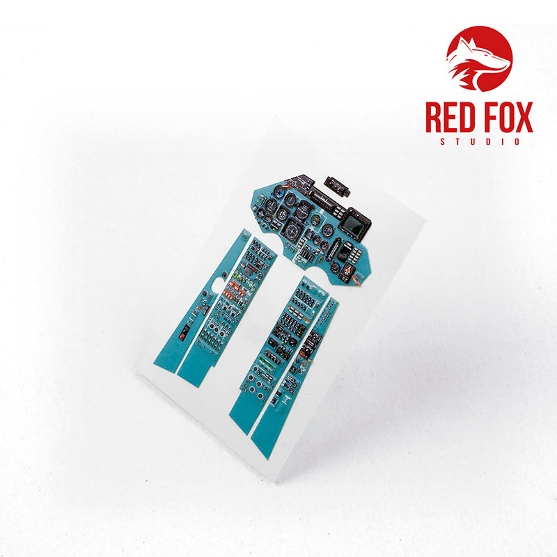 Red Fox RFS-32056 1:32 Su-27 Flanker B 3D Acrylic Instrument Panel