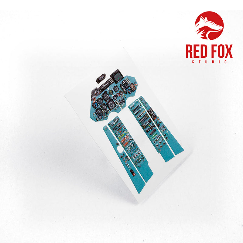 Red Fox RFS-32056 1:32 Su-27 Flanker B 3D Acrylic Instrument Panel