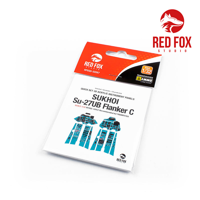 Red Fox Studio RFS-32057 1:32 Sukhoi Su-27UB Flanker C