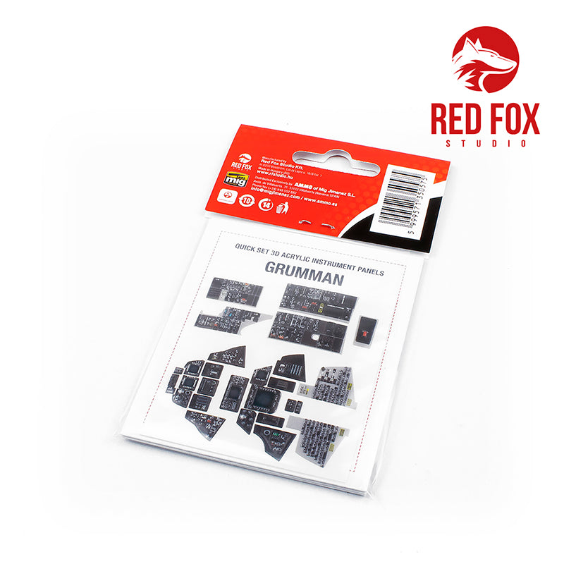 Red Fox RFS-32058 1:32 F-14D Super Tomcat 3D Instrument Panel