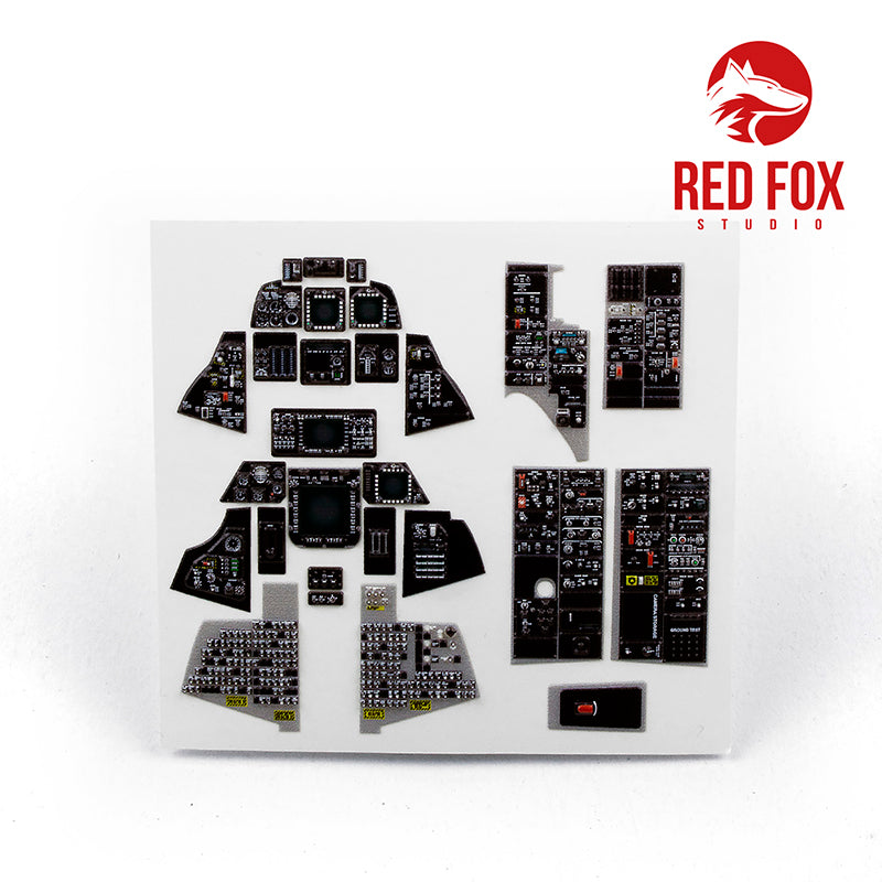 Red Fox RFS-32058 1:32 F-14D Super Tomcat 3D Instrument Panel