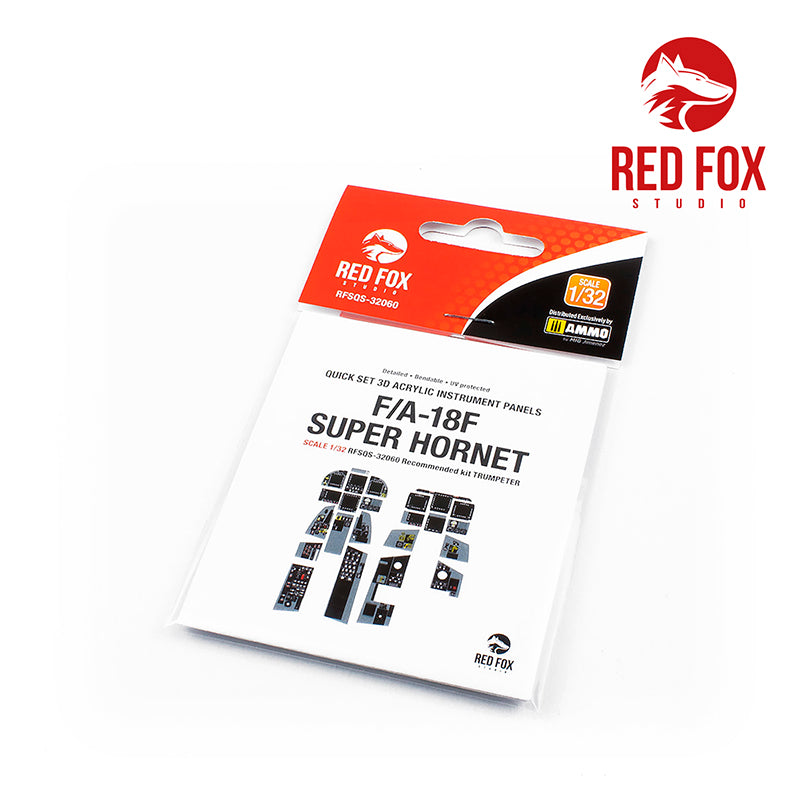 Red Fox RFS-32060 1:32 F/A-18F Super Hornet 3D Instrument Panel