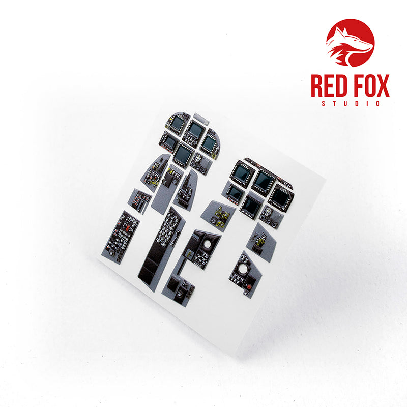Red Fox RFS-32060 1:32 F/A-18F Super Hornet 3D Instrument Panel