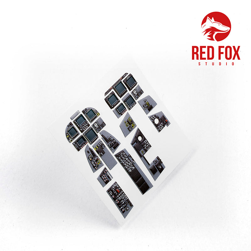 Red Fox RFS-32060 1:32 F/A-18F Super Hornet 3D Instrument Panel