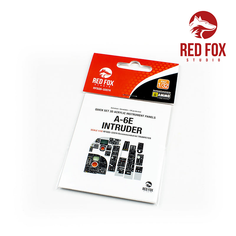 Red Fox RFS-32074 1:32 A-6E Intruder 3D Acrylic Instrument Panel